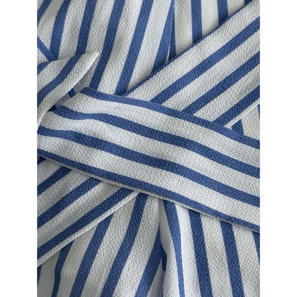 Gianni Bini Striped‎ Blue & White Romper Size XS - Picture 8 of 16